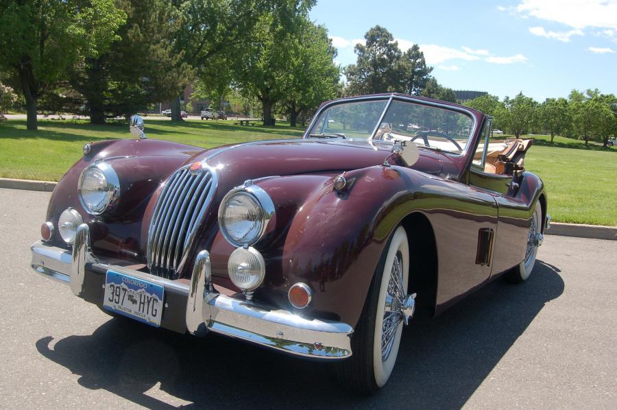  Jaguar XK140 MC Drop Head Coupe 1955 года  (фото 1 из 4)